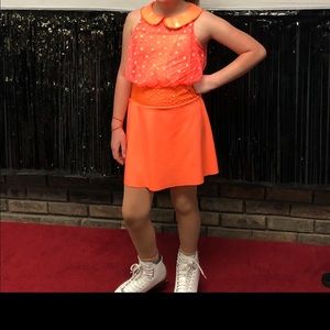 Worn once ice skating costume